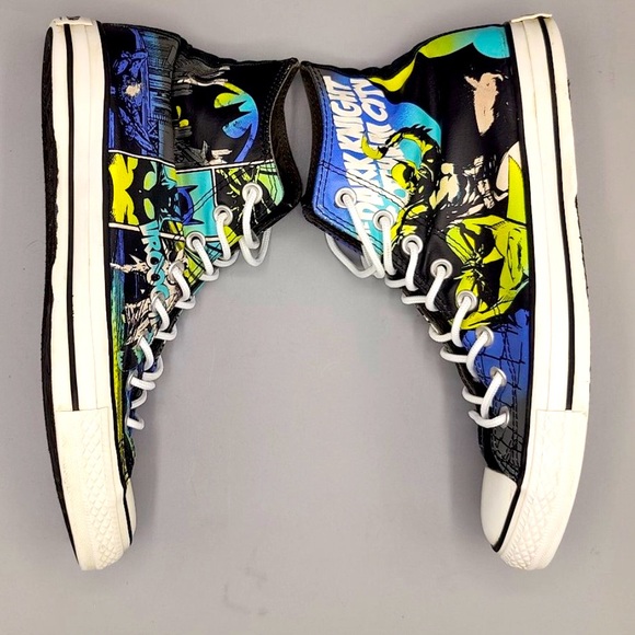 DC Comics X Converse All Star -Batman The Dark Knight unisex high tops - Picture 3 of 5